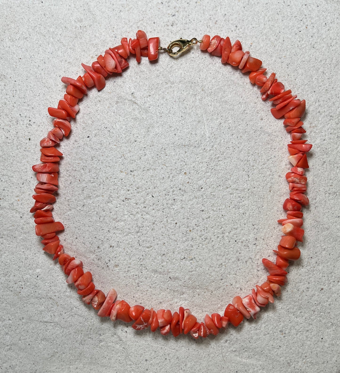 Tangerine necklace