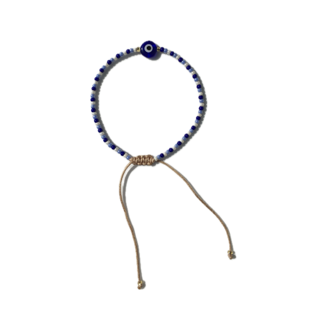 Evil eye blue bracelet